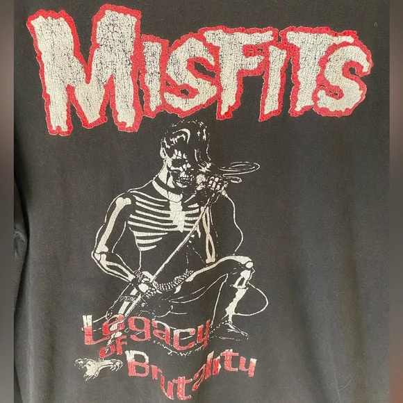 Vintage Misfits Legacy Of Brutality Band Tee Shirt - Picture 2 of 4